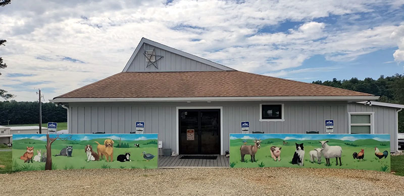 Lovingston Veterinary Hospital Exterior